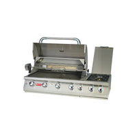 Bull BBQ Component Built-in 7 Burner Gas BBQ Grill - Stainless Steel