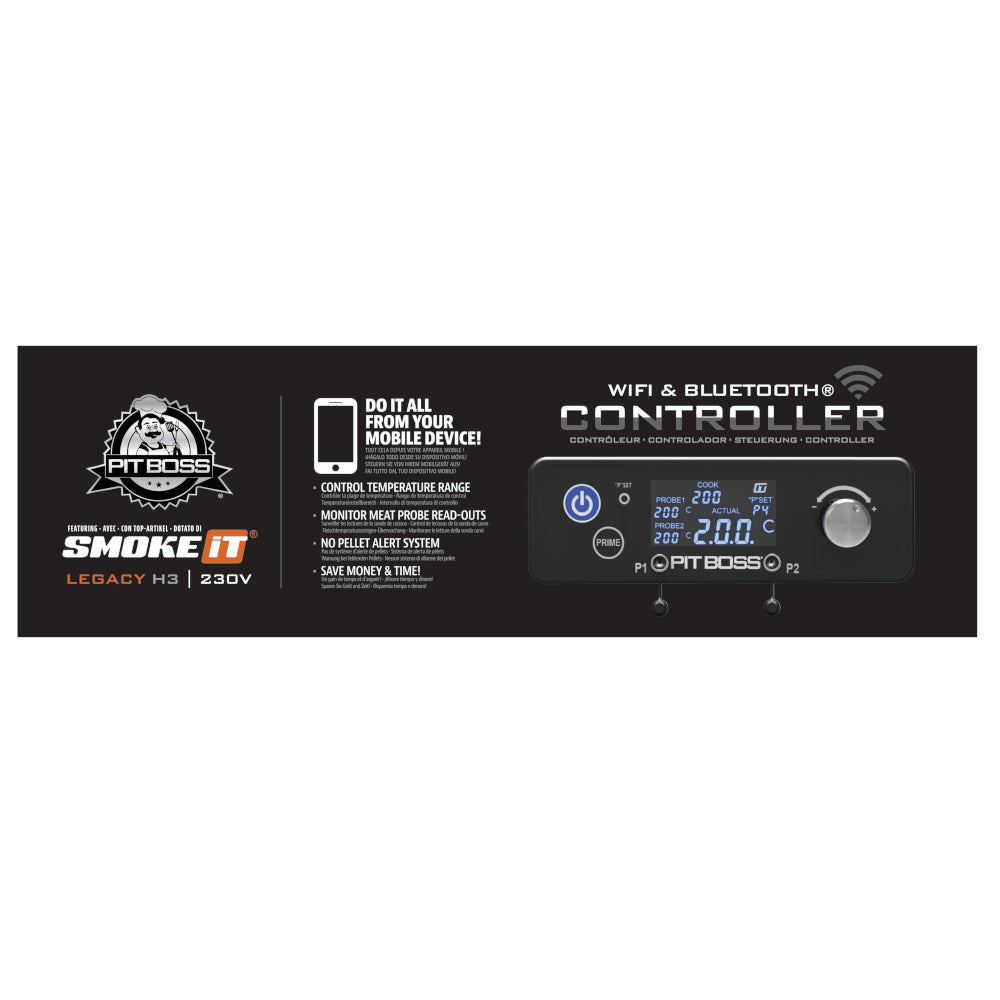 Pit Boss Legacy Wi-Fi and Bluetooth Control Board - Navigator 550 / 1230