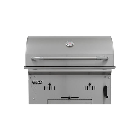 Bull BBQ Component Bison Built-in Charcoal BBQ Grill in Stainless Steel