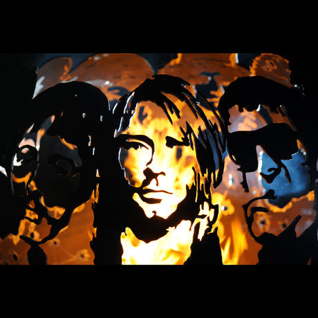 The FirePit Company - Music Icons Customisable Fire Pit