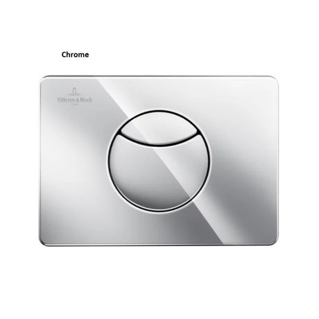 Villeroy & Boch ViConnect Toilet Flush Plate 100S - Available in Various Colours