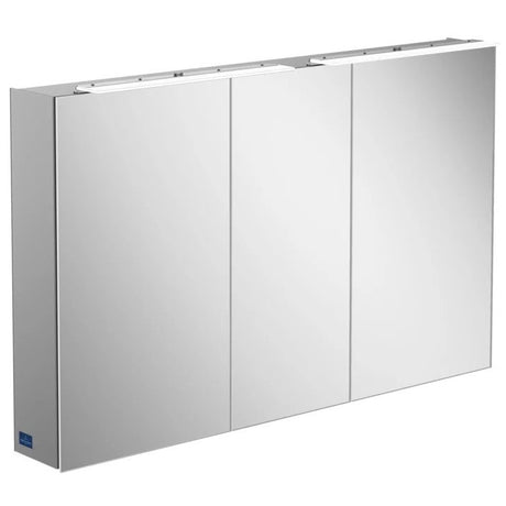 Villeroy & Boch My View One LED 3 Door Mirrored Cabinet - Available in 2 Sizes