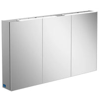 Villeroy & Boch My View One LED 3 Door Mirrored Cabinet - Available in 2 Sizes