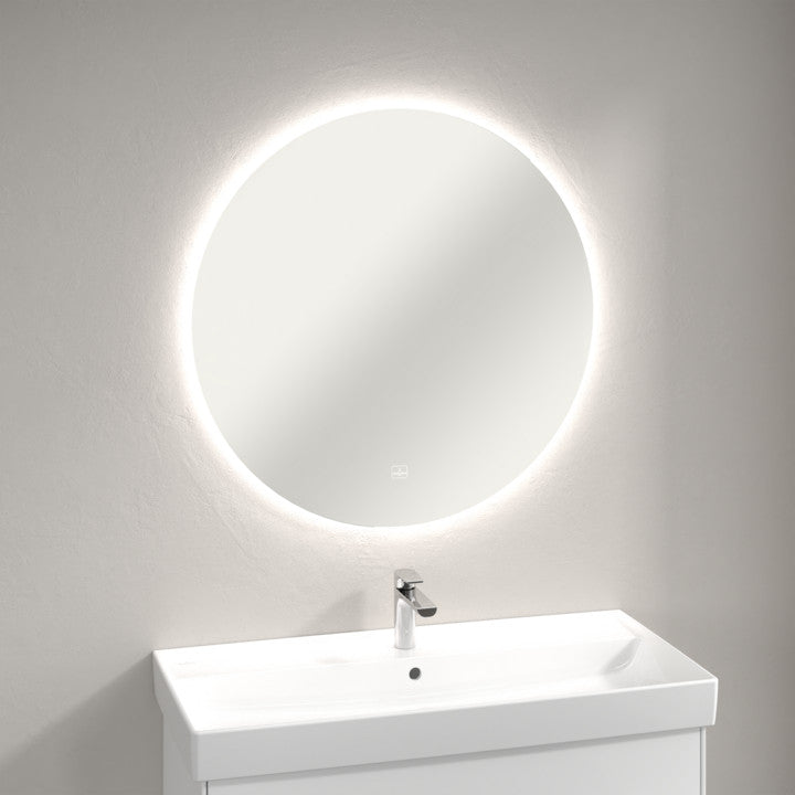 Villeroy & Boch More To See Lite LED Round Mirror - Available in 2 Sizes