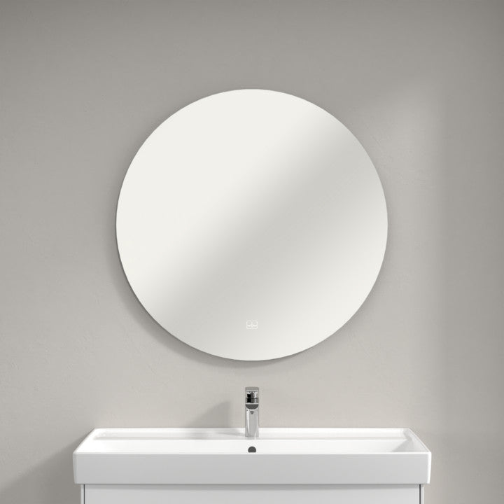 Villeroy & Boch More To See Lite LED Round Mirror - Available in 2 Sizes