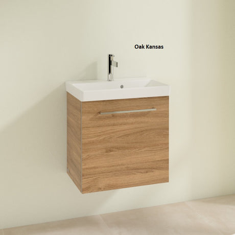 Villeroy & Boch Avento Vanity Unit, 1 Door Left Hand - 530 x 514 x 352 mm