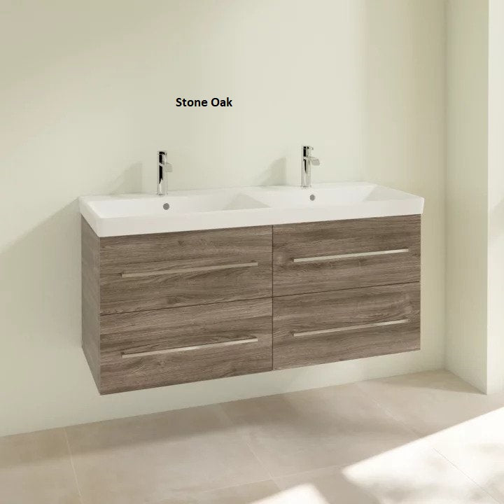 Villeroy & Boch Avento Washbasin Double Vanity -1200 x 470 x 160 mm