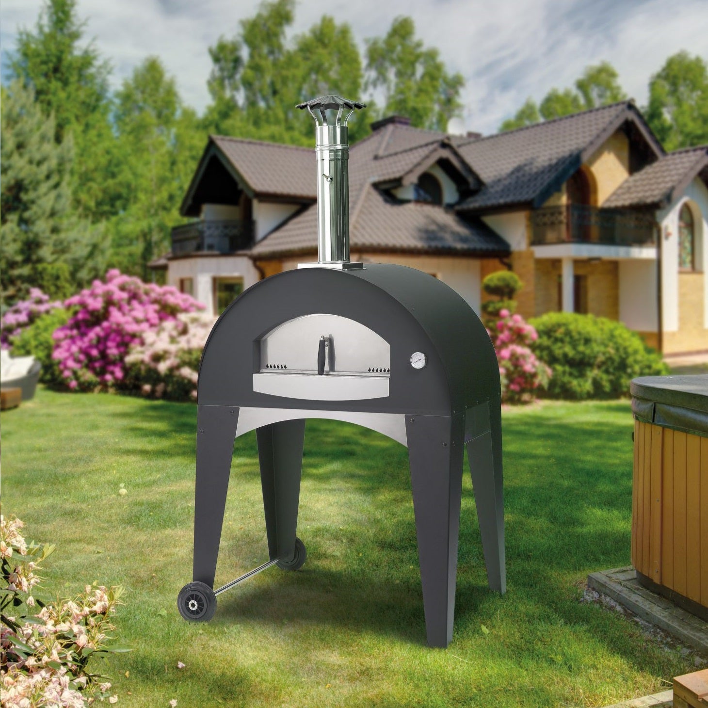 Fontana Amalfi Build In Wood Fired Pizza Oven