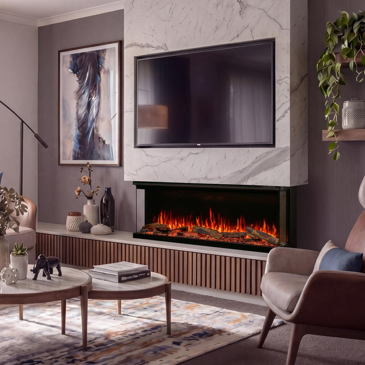 Gazco FireFX Atmos Versa 135W Electric Inset Fire
