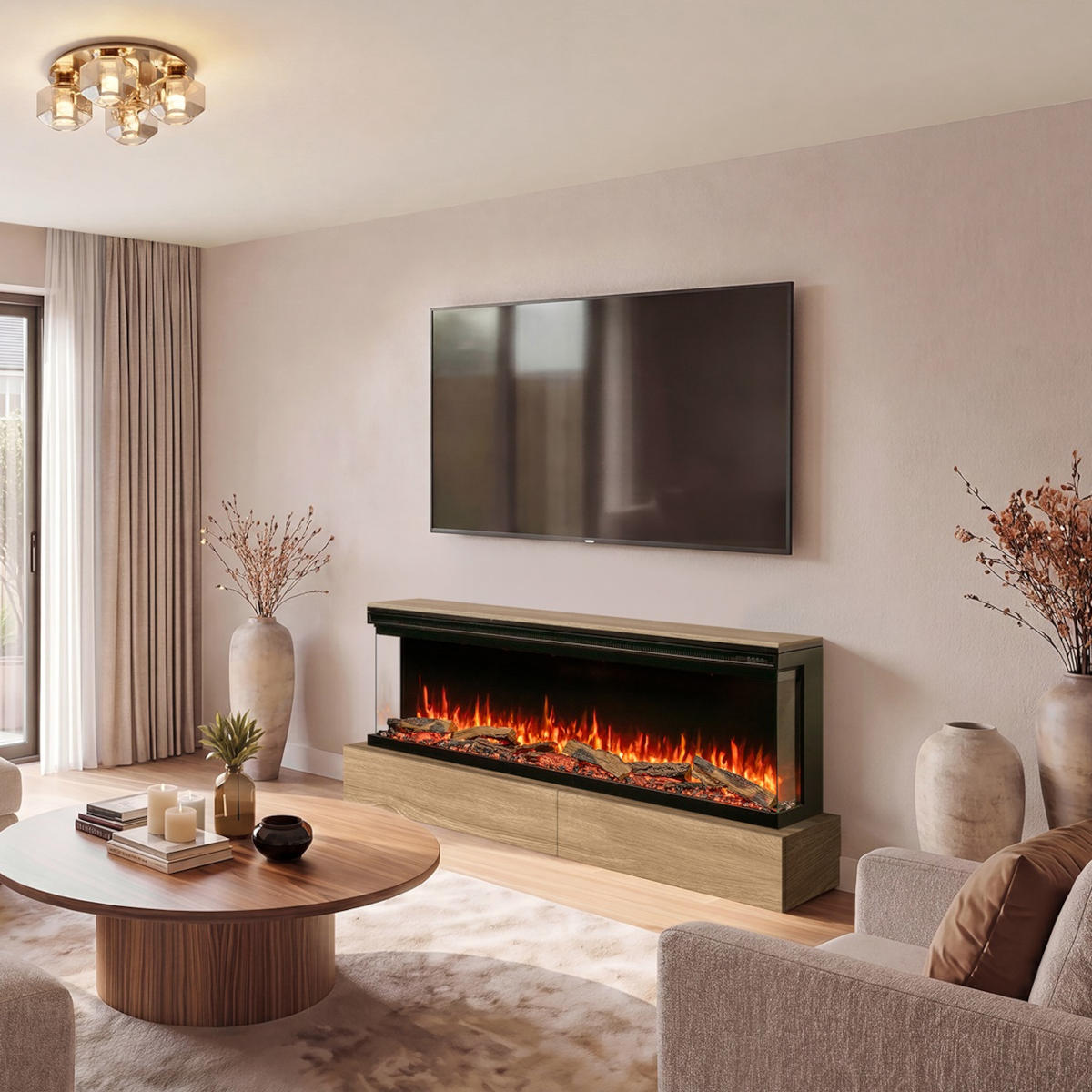 Gazco FireFX Atmos Versa 165W Electric Inset Fire