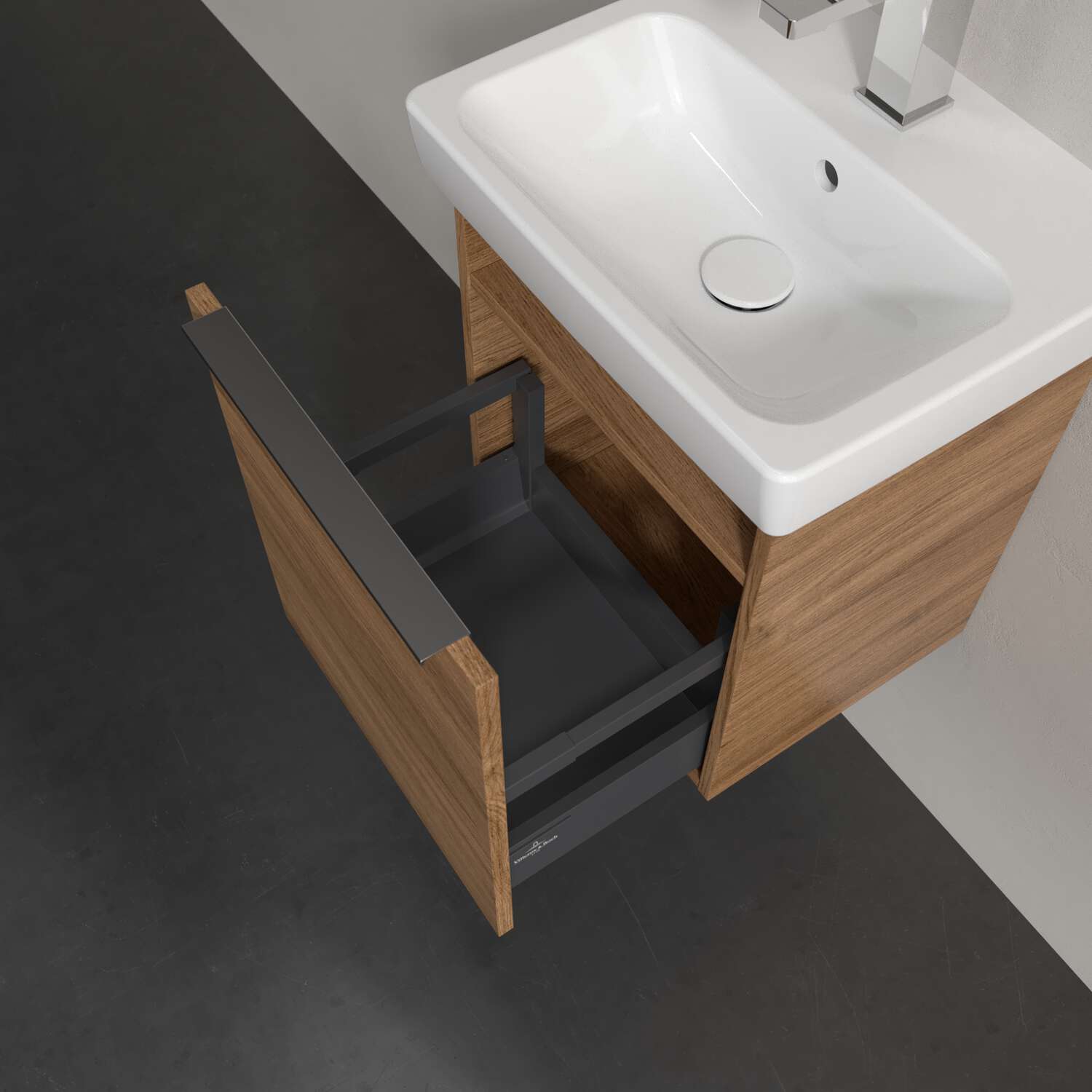 Villeroy & Boch Architectura Vanity Unit, 1 Drawer - 400 x 363 x 470 mm