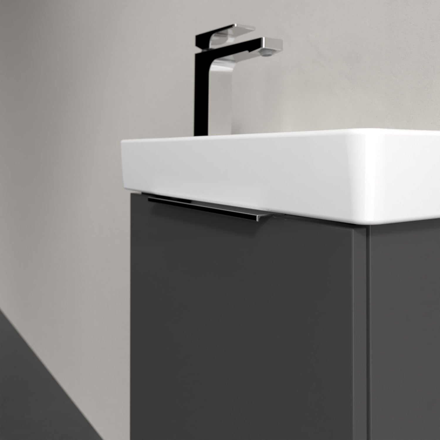 Villeroy & Boch Architectura Vanity Unit, 1 Door LH Hinge - 430 x 273 x 520 mm