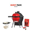 Kamado Joe Big Joe II Charcoal Grill With Quest Pack