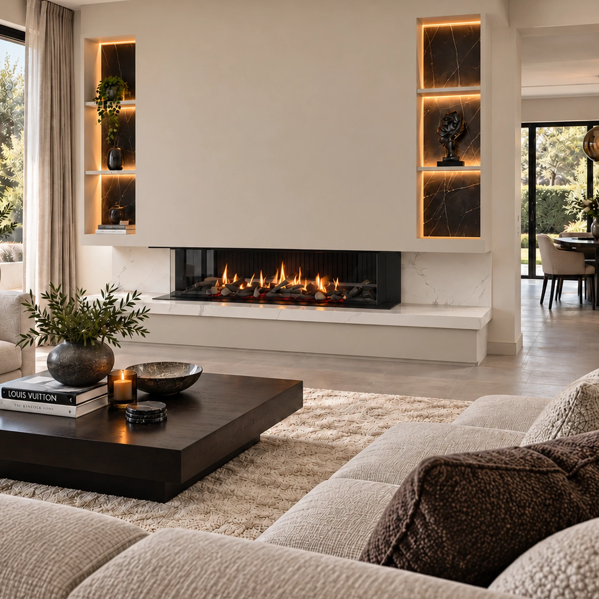 Barbas Panorama 140-40 Gas Fire - Balanced Flue