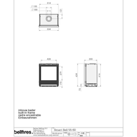 Barbas Smart 55-60 Gas Fire - Balanced Flue