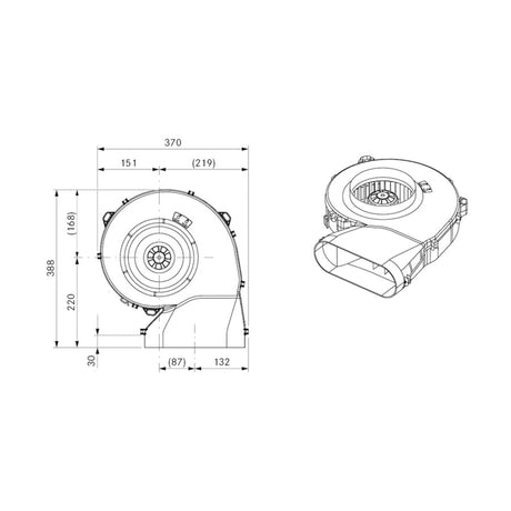 Bora Plinth Fan EC (ULS) - Clearance