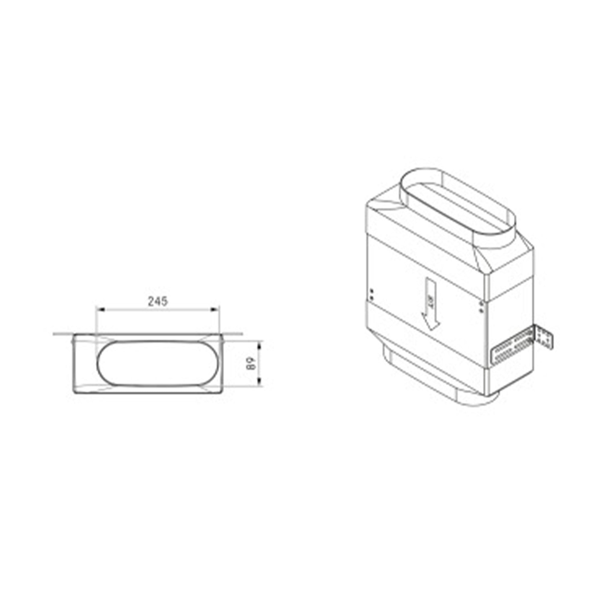 Bora Shallow Silencer (USDF) - Clearance
