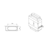 Bora Shallow Silencer (USDF) - Clearance