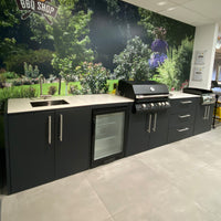 Brabura Outdoor Kitchen in Iron Frost - Ex Display Model