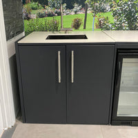 Brabura Outdoor Kitchen in Iron Frost - Ex Display Model