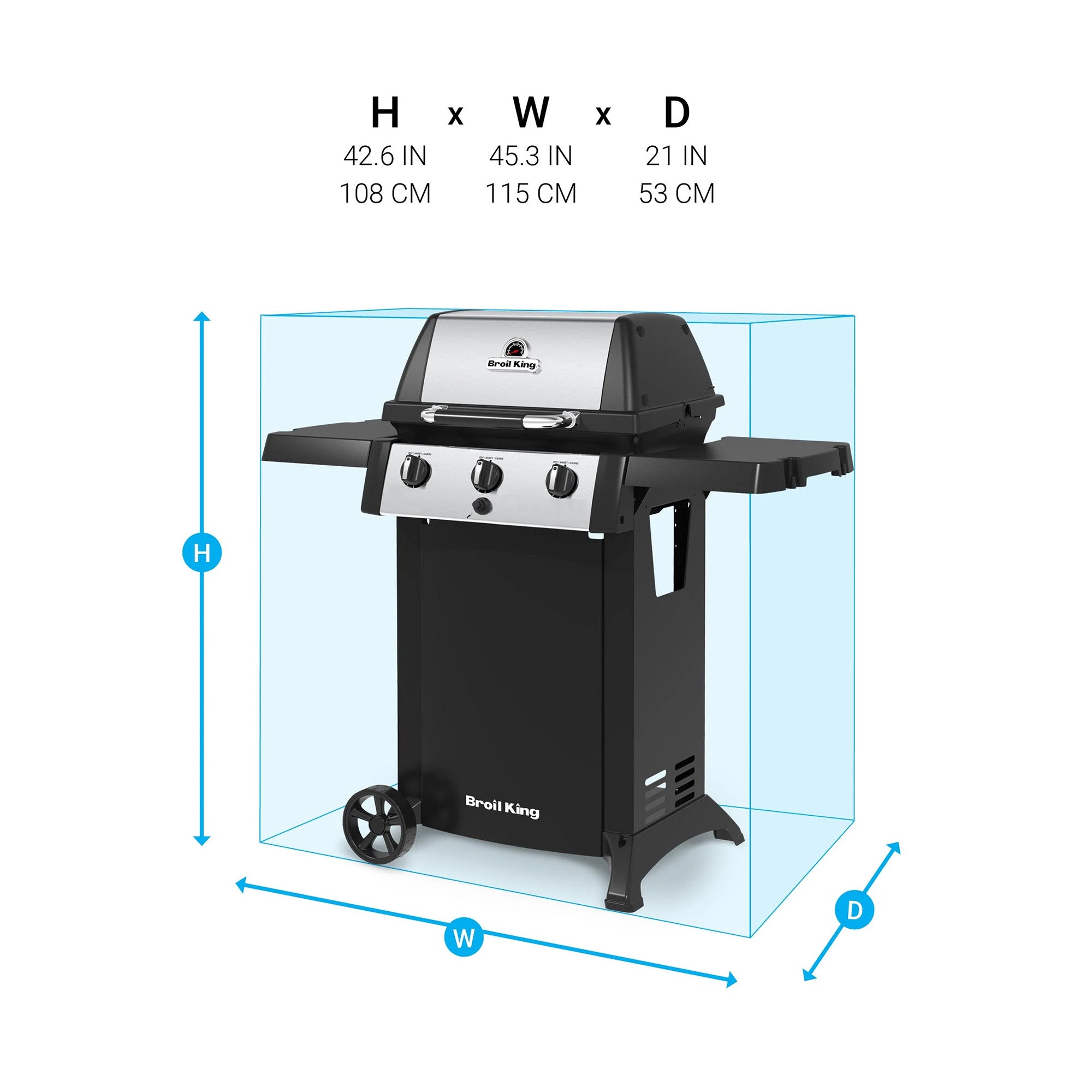 Broil King Gem 310 Shadow Gas BBQ