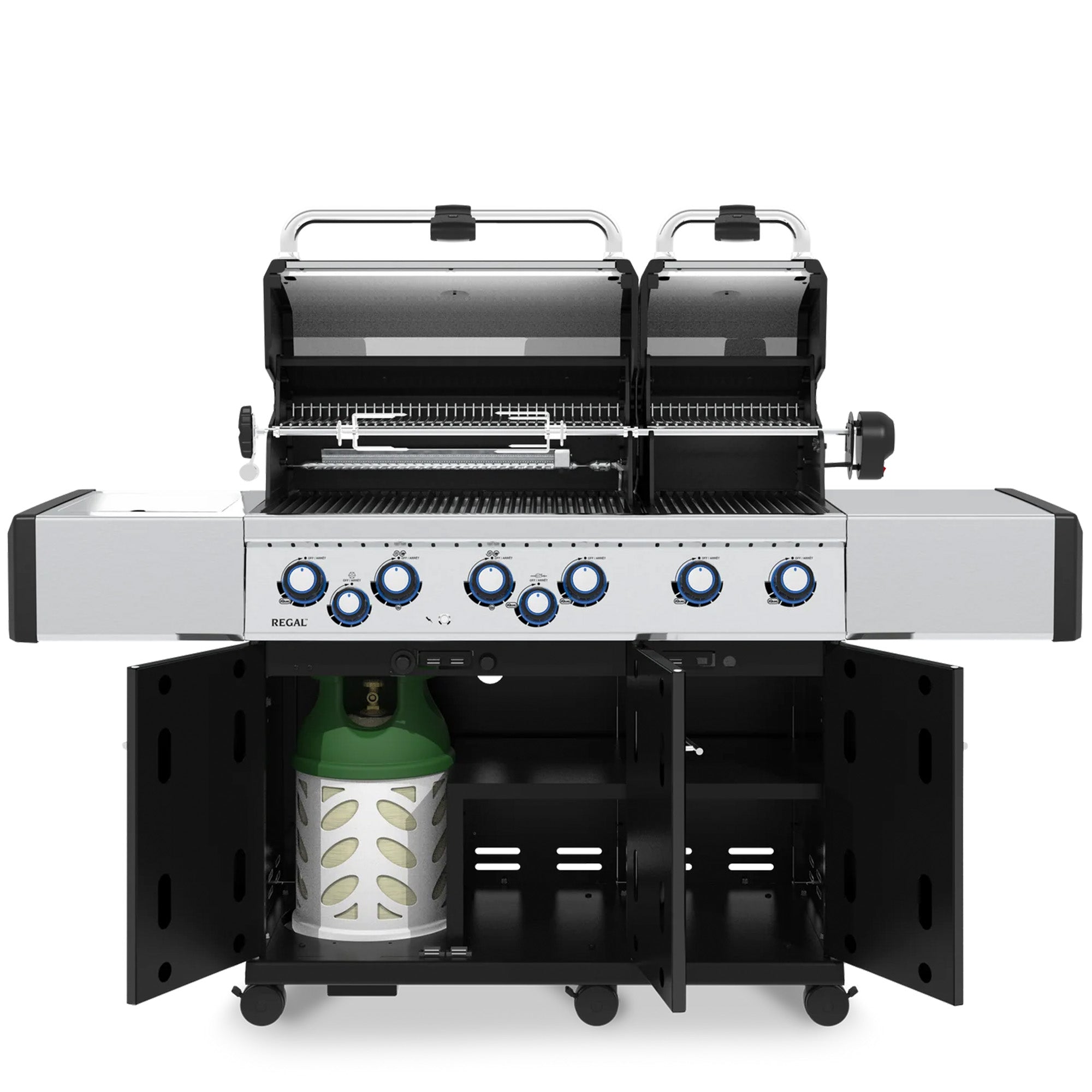 Broil King Regal 690 - Includes Rotisserie Burner and Premium Rotisserie Kit Included