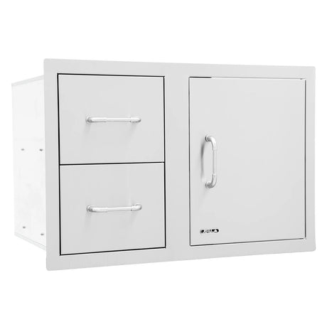 Bull BBQ Component 80cm Door and Drawer Combo