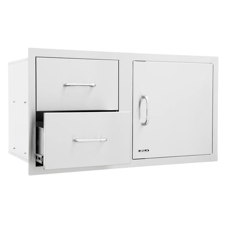 Bull BBQ Component 100cm Door and Drawer Combo