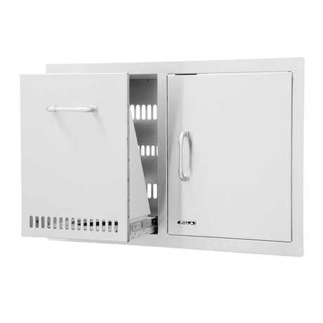 Bull BBQ Component 80cm Door and Gas Tank Drawer Combo