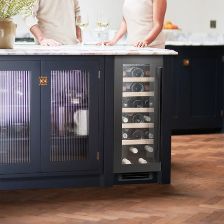 Caple Undercounter Single Zone Cooler - Gunmetal