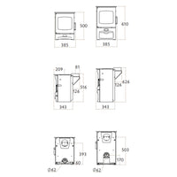 Charnwood Aire 300 Intelligent Wood Burning Stove