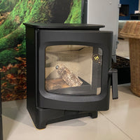 Charnwood Aire 3 Eco Wood Burning Stove Matt Black - Low Stand - Clearance