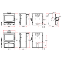 Charnwood Aire 400 Intelligent Wood Burning Stove