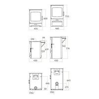 Charnwood Aire 500 Intelligent Wood Burning Stove
