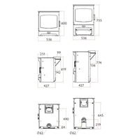 Charnwood Aire 700 Intelligent Wood Burning Stove