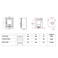 Charnwood C-Four Duo Eco Wood Burning Stove