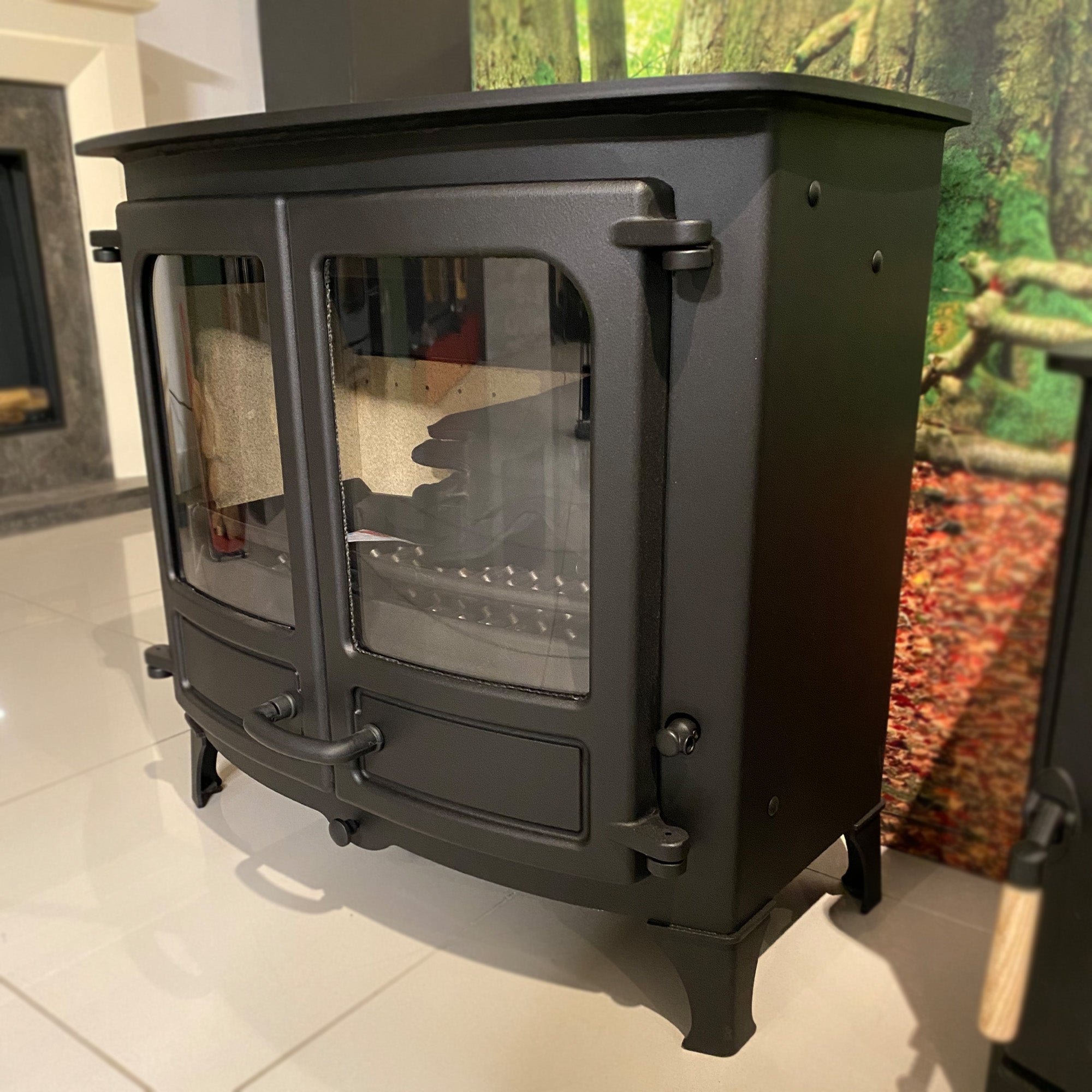 Charnwood Island III 12kW Eco Wood Burning Stove - DEFRA Approved - Ex-Display