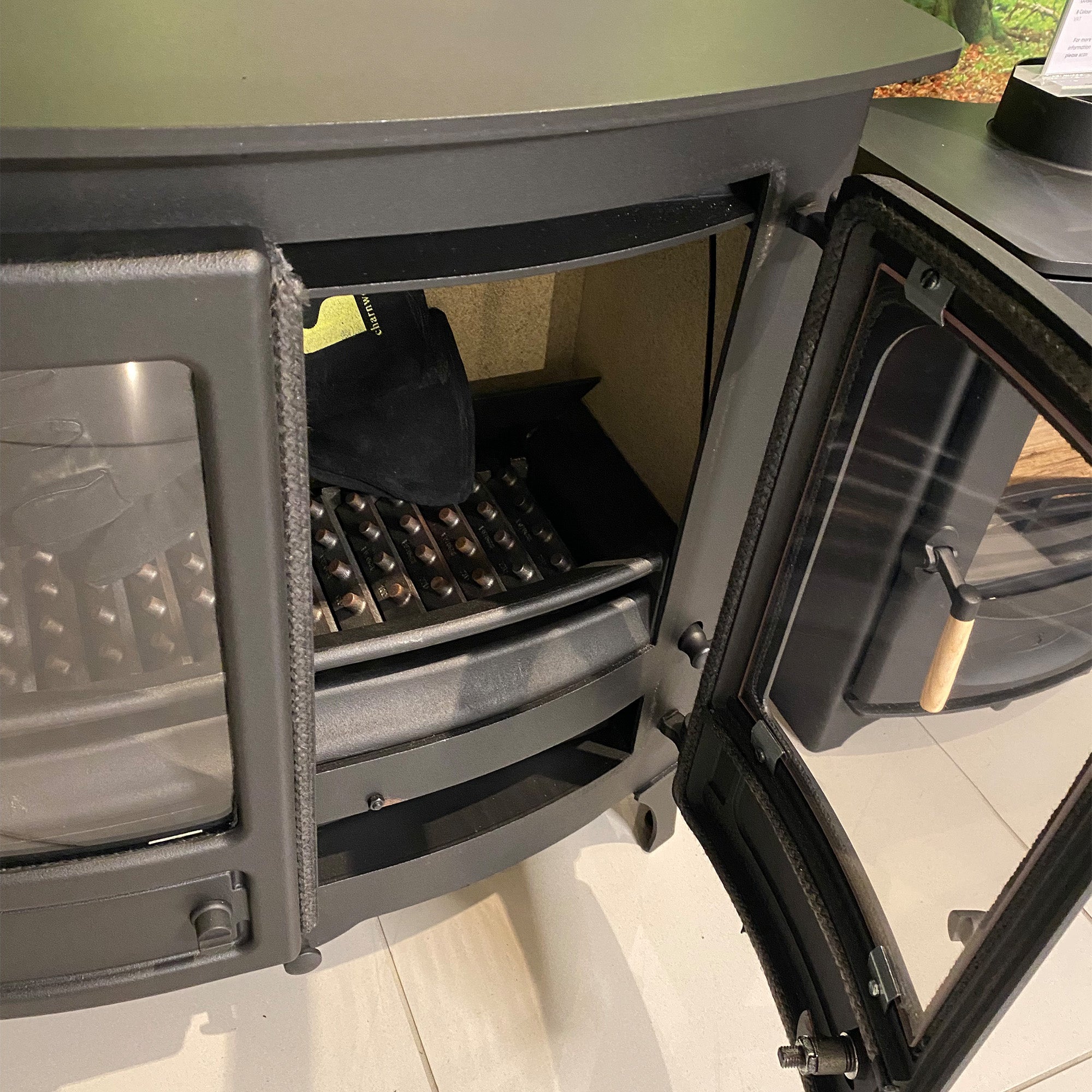 Charnwood Island III 12kW Eco Wood Burning Stove - DEFRA Approved - Ex-Display