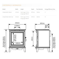 Stovax Chesterfield 5 Wood Burning Stove - Showroom Exclusive