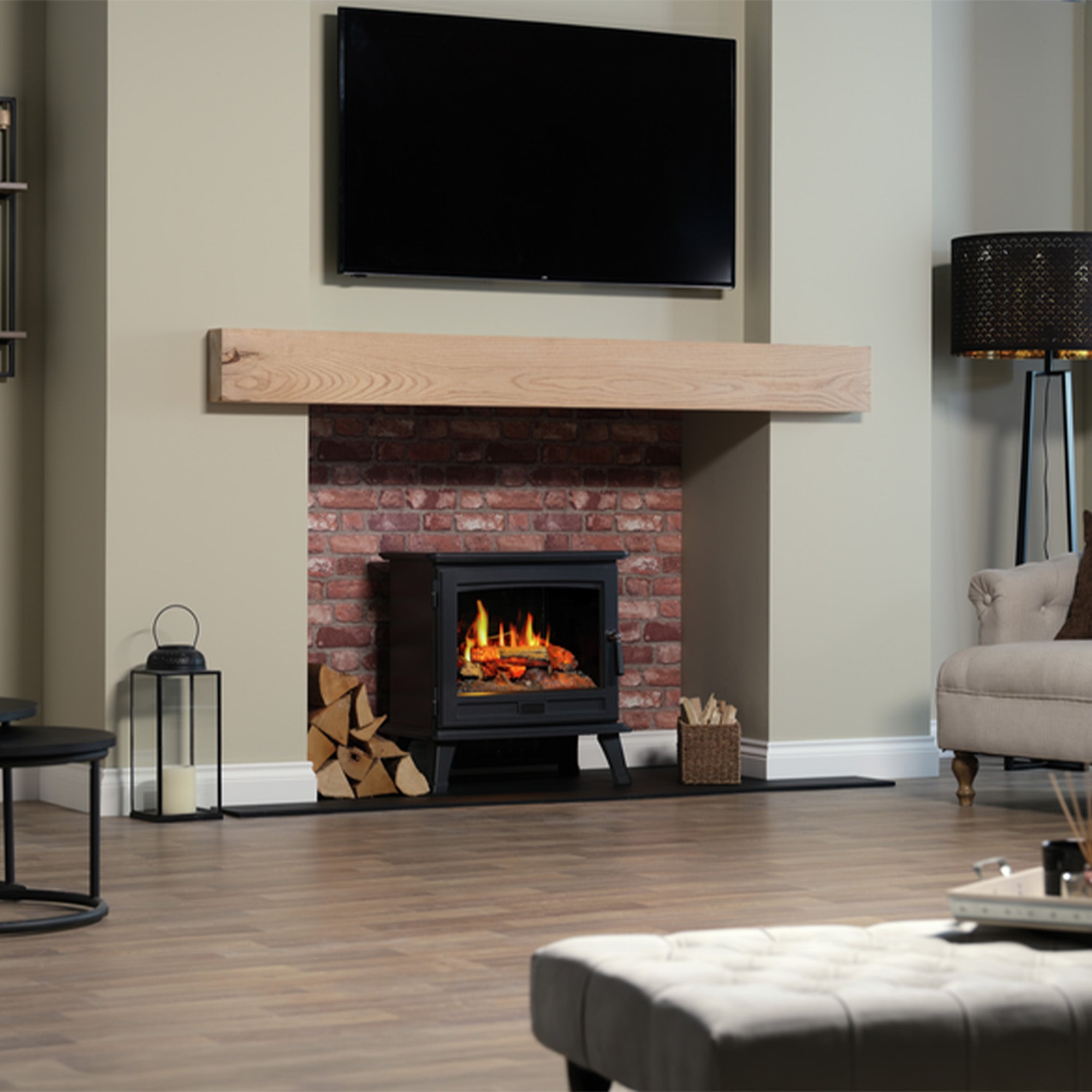 Dimplex Opti-V Belgravia Electric Stove - Showroom Exclusive