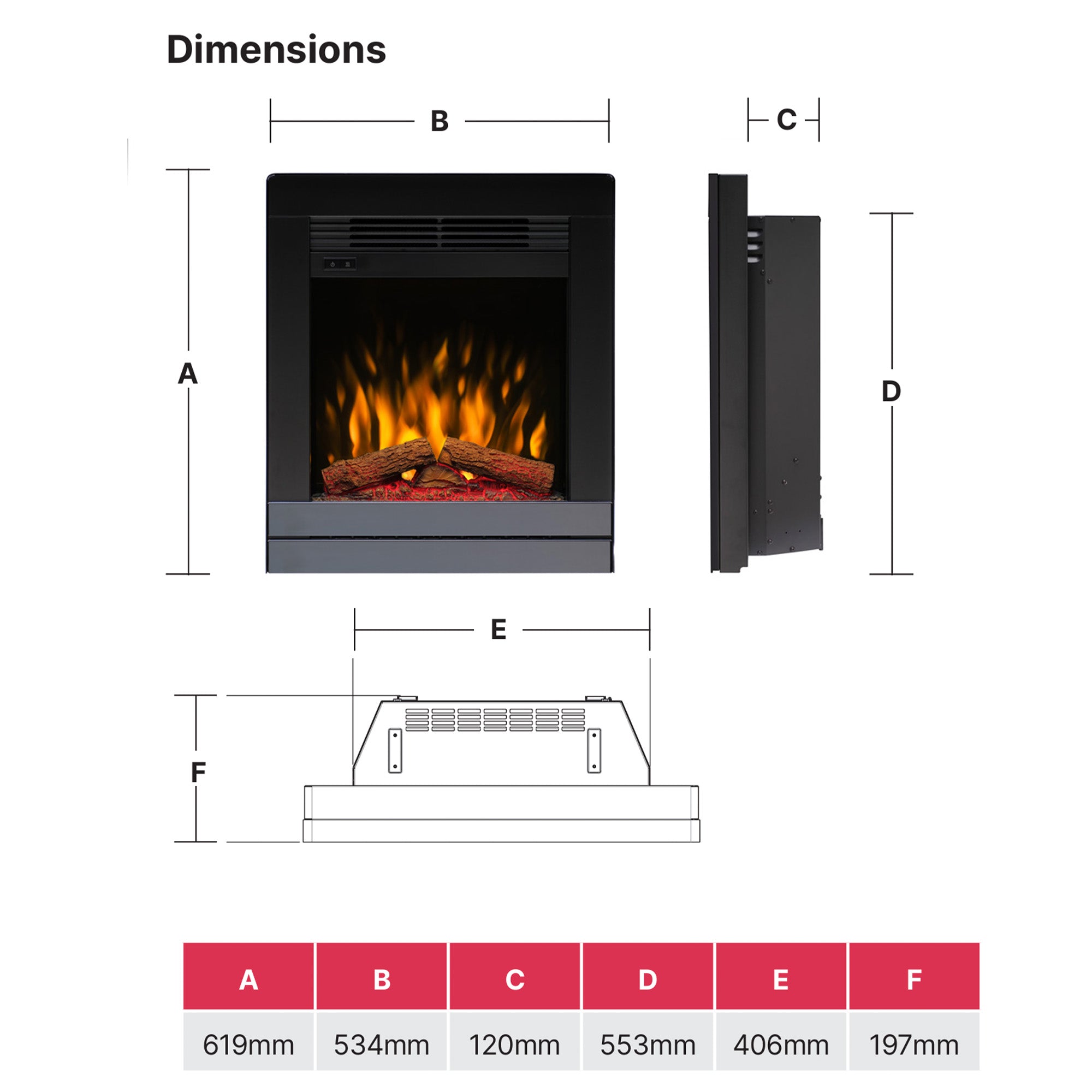 Dimplex Optiflame Scala 16