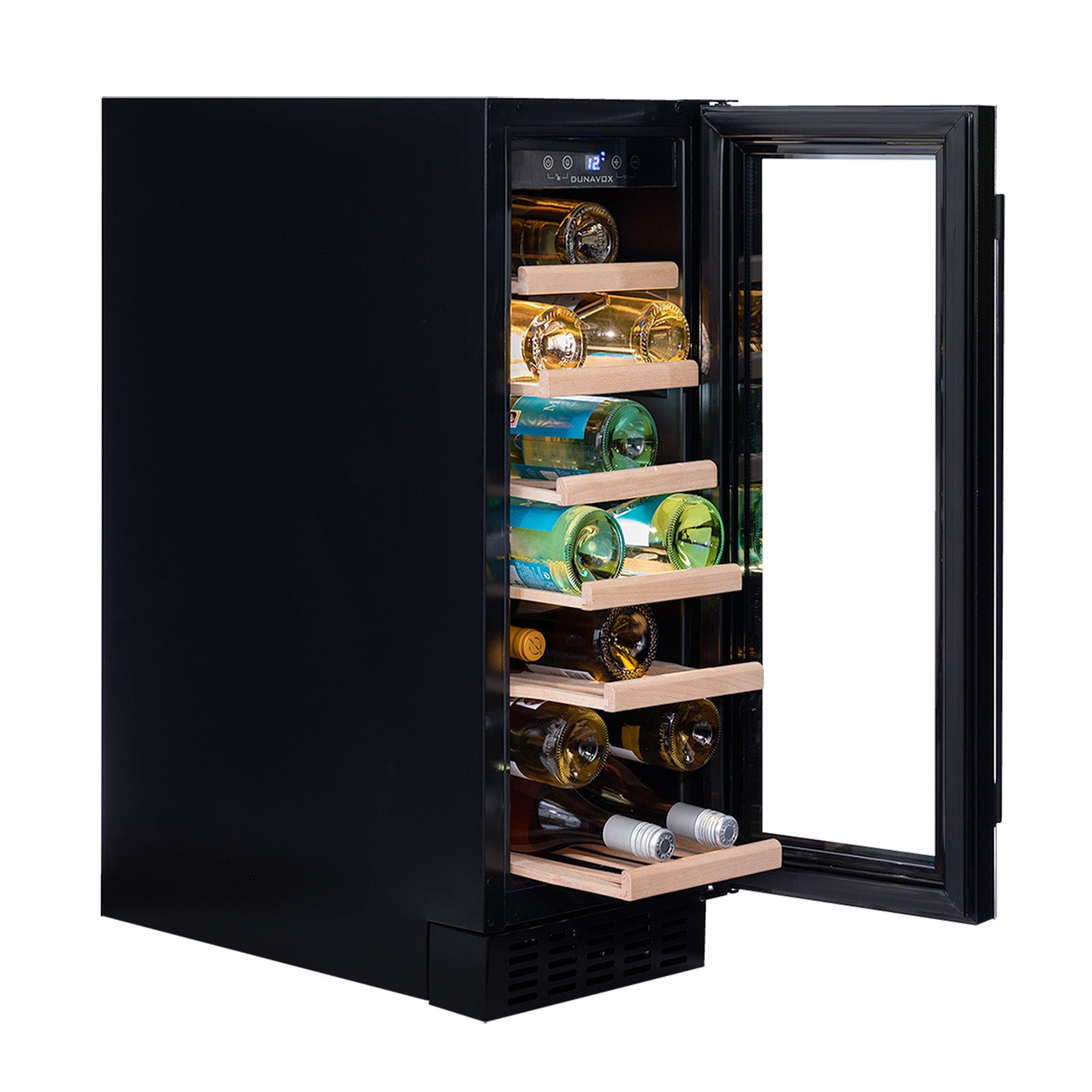 Dunavox Flow-19 Undercounter Wine Cooler - Available in 2 Colours