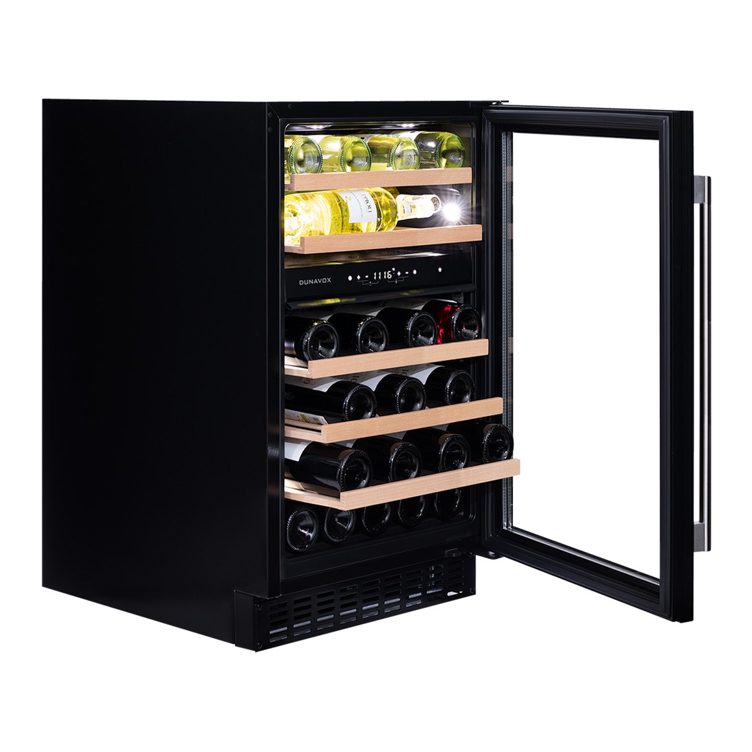Dunavox Flow-38 Undercounter Wine Cooler - Available in 2 Colours