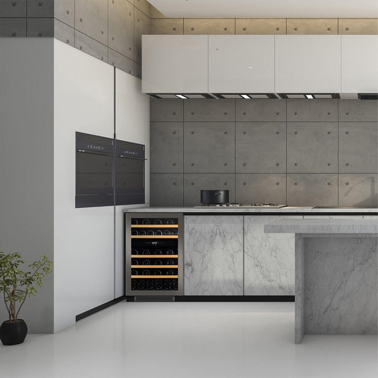 Dunavox Flow-38.TO Undercounter Wine Cooler - Available in 3 Colours