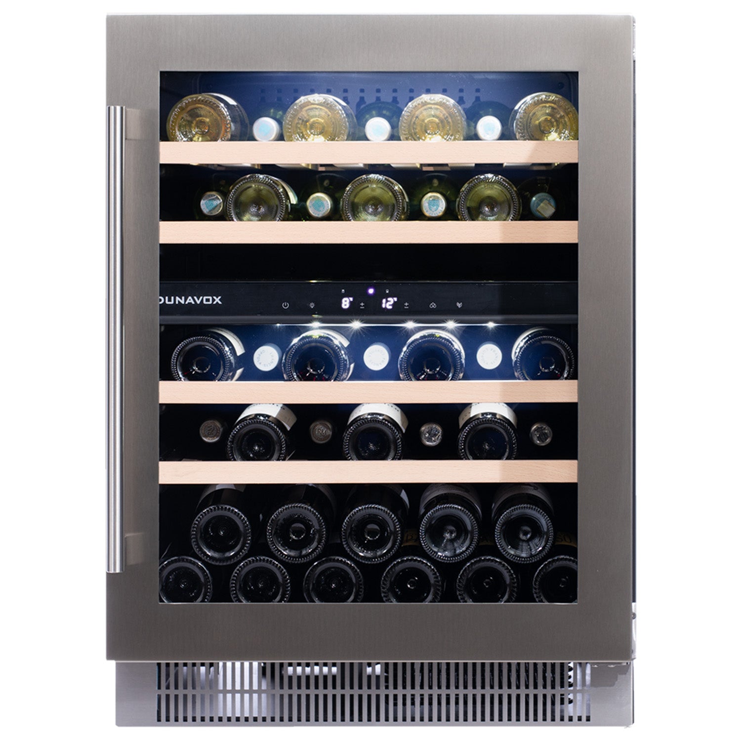 Dunavox Flow-39 Undercounter Wine Cooler - Available in 2 Colours