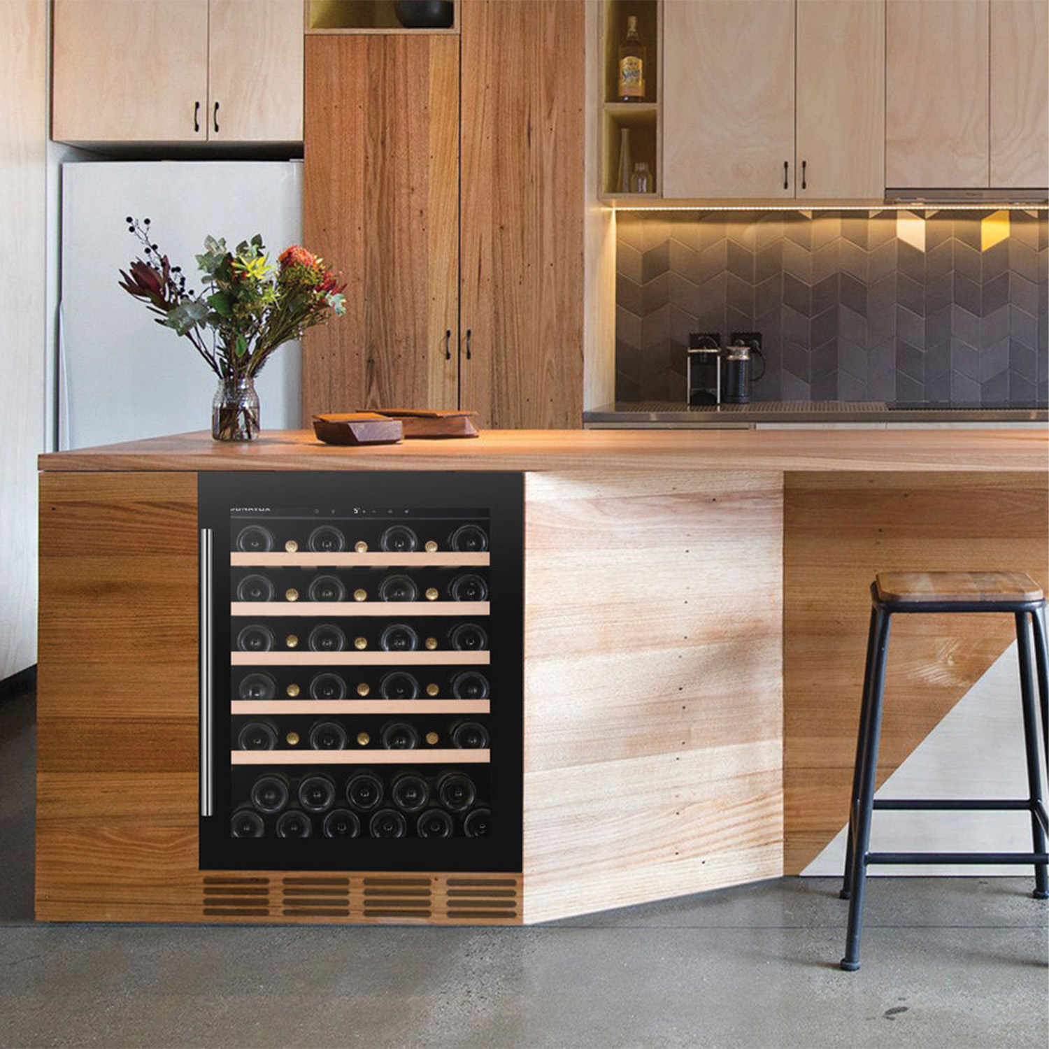 Dunavox Flow-46 Undercounter Wine Cooler - Available in 2 Colours