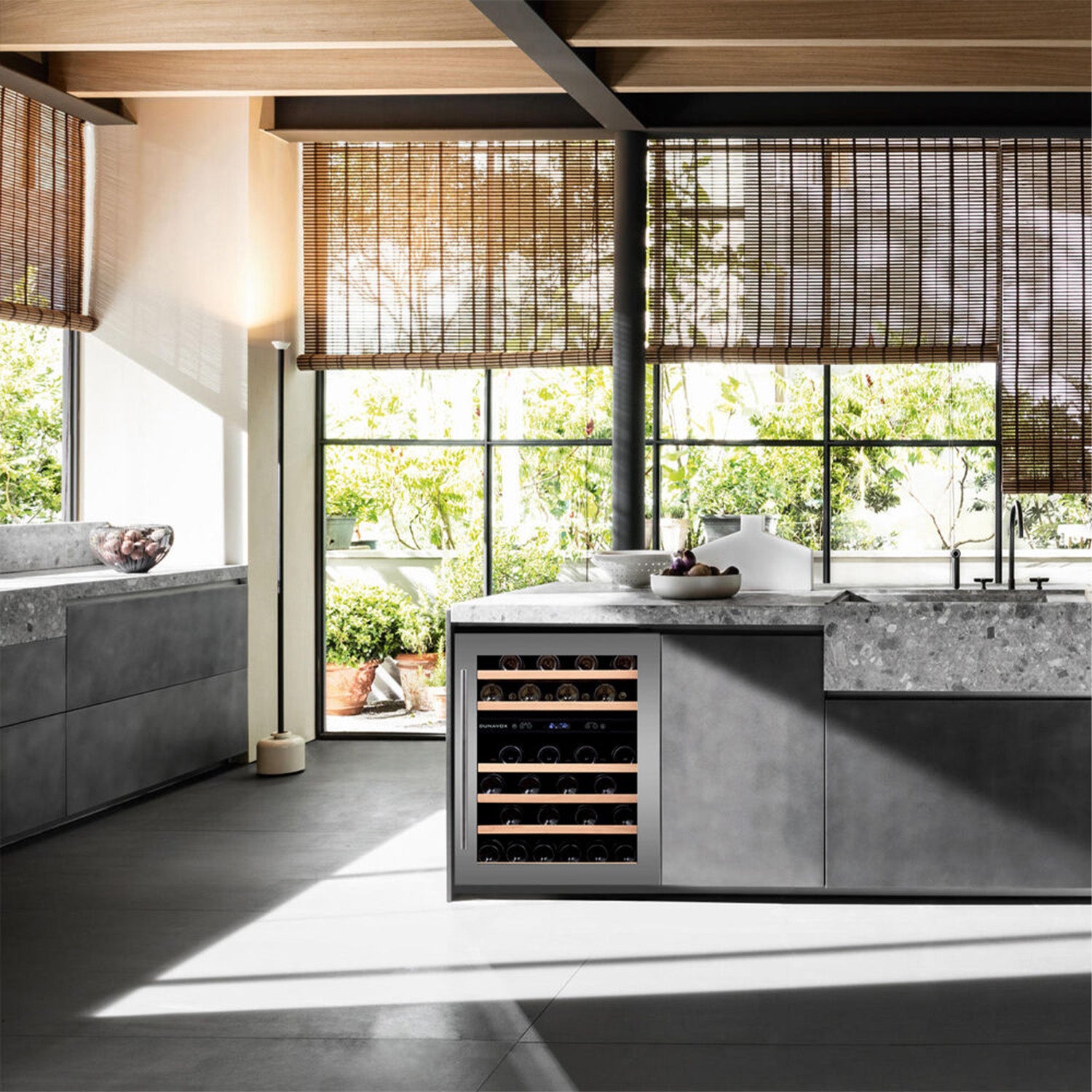 Dunavox Flow-46D Undercounter Wine Cooler - Available in 2 Colours