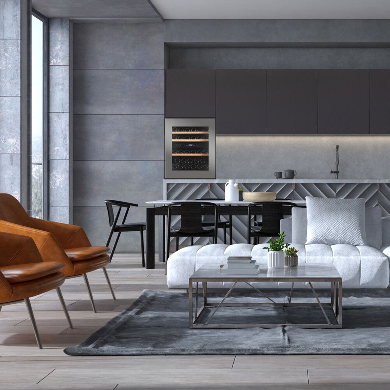 Dunavox Glance-32 Integrated Wine Cooler - Available in 3 Colours