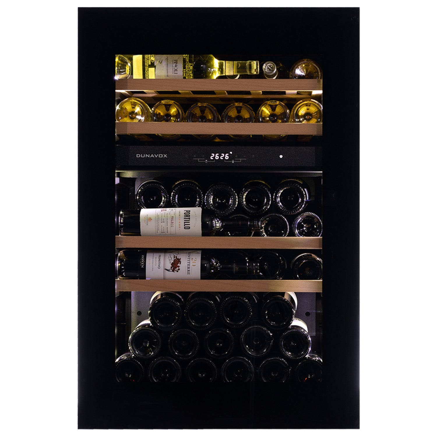Dunavox Glance-49 Integrated Wine Cooler - Available in 3 Colours