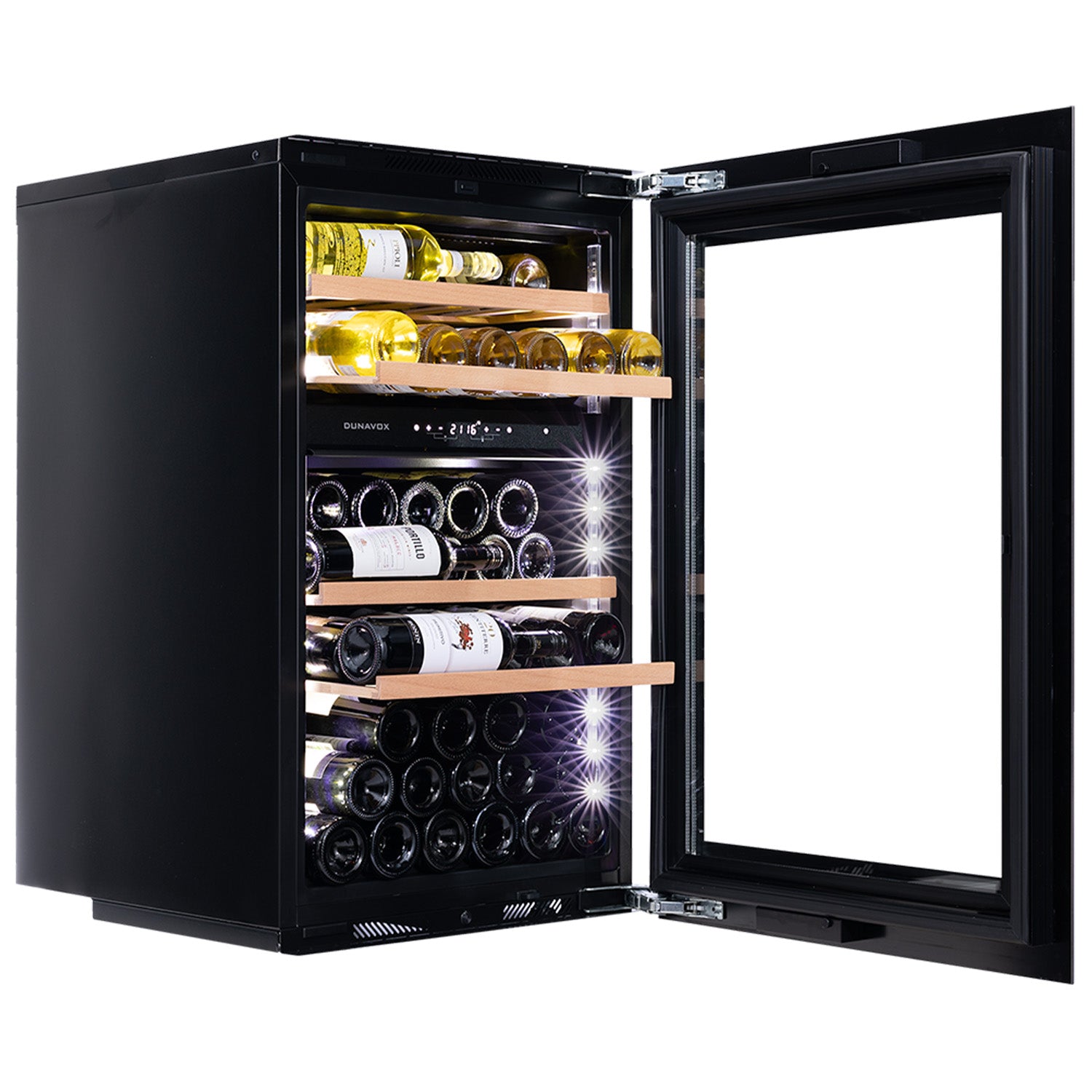 Dunavox Glance-49 Integrated Wine Cooler - Available in 3 Colours